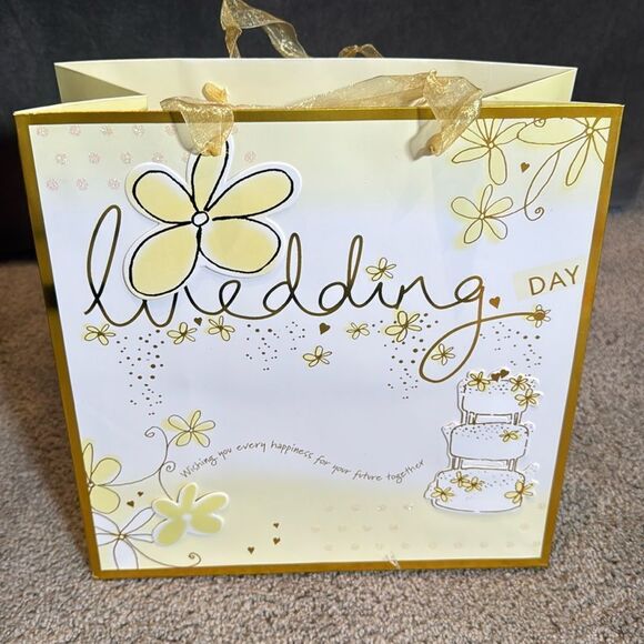 Gorgeous Large Wedding Gift Bags with Card 11.5”x 11.5”x 5.5” (12 Bags) NEW - Picture 9 of 16